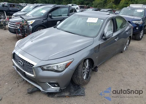 2018 Infiniti Q50 3.0T Luxe from USA, damaged, VIN JN1EV7AR9JM439952